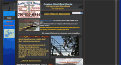 Desktop Screenshot of lanierdockwatch.com